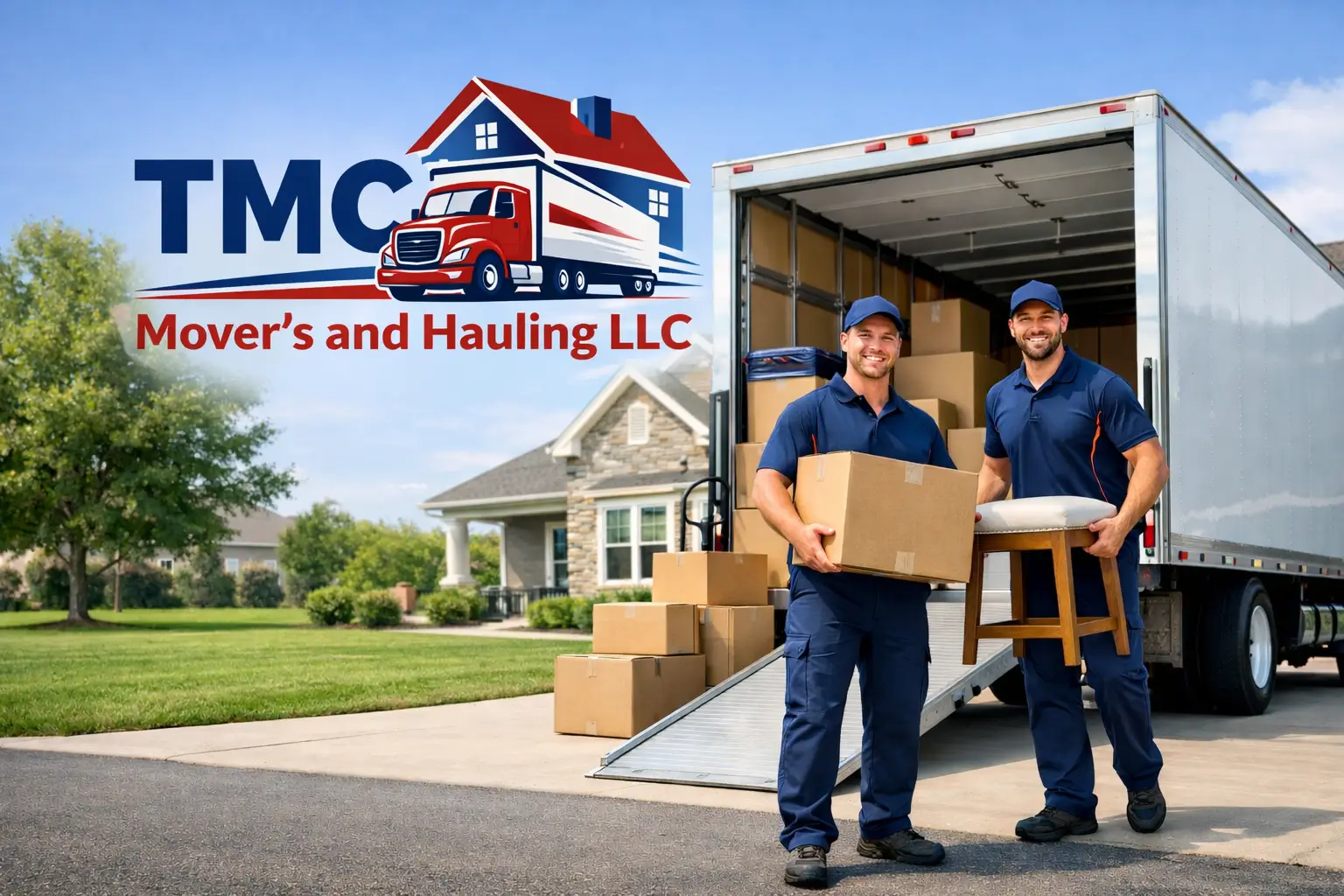 TMC moving truck and crew